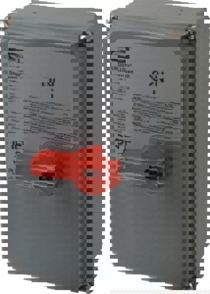 Cam & Disconnect Switch: Enclosed, 60 Amp, 600VAC